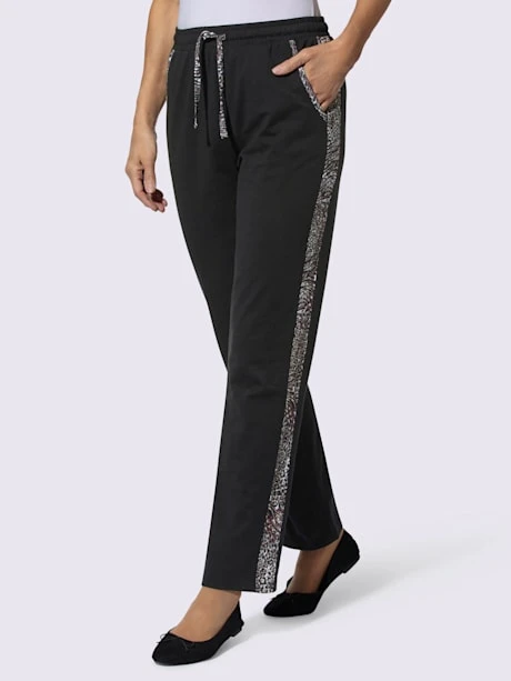 Pantalon En Jersey Coulisse Et Lien à Nouer 4 Pantalon En Jersey Coulisse Et Lien à Nouer – Image 4