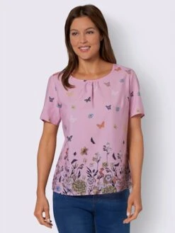 Chemisier Fronce Légère à L'encolure