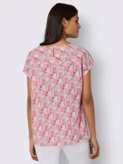 Chemisier Fermeture Boutonnée Dans Le Cou -Promos Mode Exquise Boutique 001.00ZUK92345 B11.001