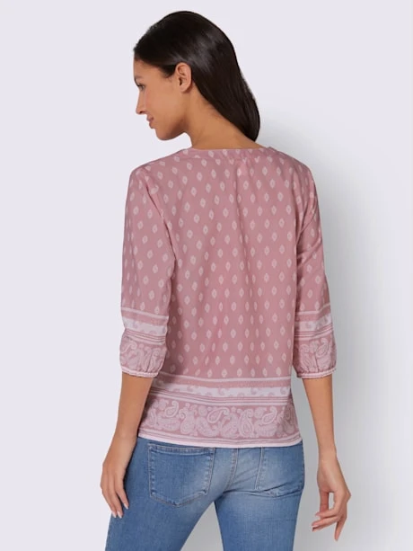 Tunique Bordures Imprimées 3 Tunique Bordures Imprimées – Image 3