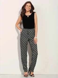 Liquette Féminine Ceintré à Motif