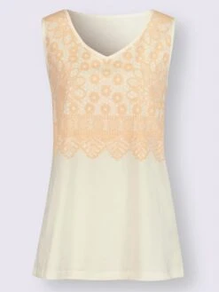 Débardeur Imprimé Dentelle Tendance 5 Débardeur Imprimé Dentelle Tendance -Promos Mode Exquise Boutique 002.00ZUK03347 B14.001