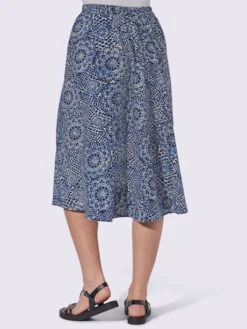 Jupe évasée Qualité Tissée 9 Jupe évasée Qualité Tissée -Promos Mode Exquise Boutique 002.00ZUK91645 052.003