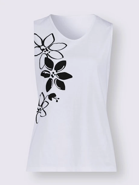 Débardeur Imprimé Floral 3 Débardeur Imprimé Floral – Image 3