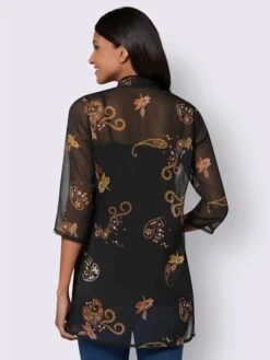 Chemisier Long Forme Ouverte Et Longue Tendance -Promos Mode Exquise Boutique 003.00ZUK92346 B71.001