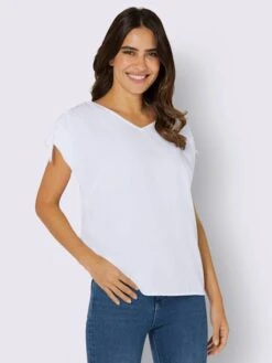 Chemisier Coupe Décontractée Aux épaules