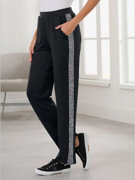 Pantalon De Loisirs Ceinture élastique Confortable 2 Pantalon De Loisirs Ceinture élastique Confortable – Image 2