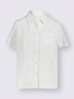 Chemisier à Manches Courtes 50% Coton 5 Chemisier à Manches Courtes 50% Coton -Promos Mode Exquise Boutique 004.00ZUK91746 B04.001