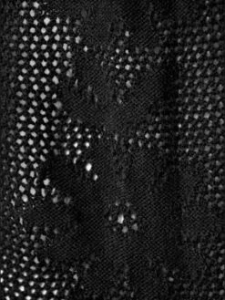 Veste En Tricot Ajouré Motif Tricoté Avec Partie Ajourée Devant -Promos Mode Exquise Boutique 004.00ZUK92345 004.050