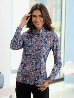 T-shirt à Col Roulé Grand Col Roulé