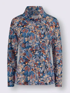 T-shirt à Col Roulé Grand Col Roulé -Promos Mode Exquise Boutique 004.00ZUK92346 B13.001