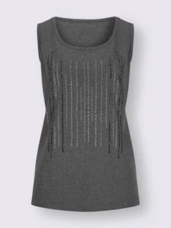 Débardeur Petites Pierres Brillantes Fantaisie -Promos Mode Exquise Boutique 005.00ZUK03345 B16.001