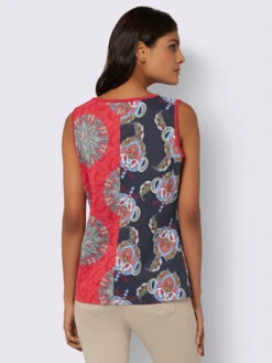 Débardeur Aspect Patchwork -Promos Mode Exquise Boutique 005.00ZUK92345 B23.001