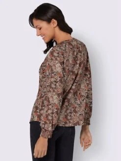 Chemisier Lien à Nouer Avec Houppes -Promos Mode Exquise Boutique 005.00ZUK92348 B17.002