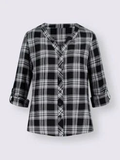 Chemisier à Carreaux 100% Viscose 5 Chemisier à Carreaux 100% Viscose -Promos Mode Exquise Boutique 006.00ZUK91745 B01.001