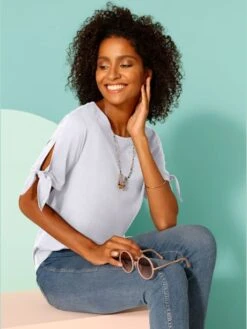 T-shirt Estival Manches Légères à Nouer