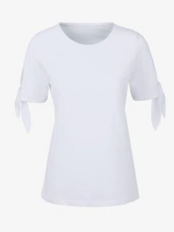 T-shirt Estival Manches Légères à Nouer -Promos Mode Exquise Boutique 009.00ZUK05541 A11.001