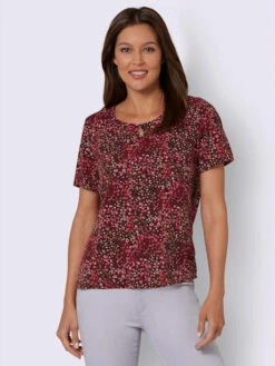 Chemisier Encolure En Goutte D'eau Devant