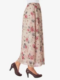 Jupe Plissée Imprimé Floral Ceinture élastique -Promos Mode Exquise Boutique 010.00ZUK92339 A53.002