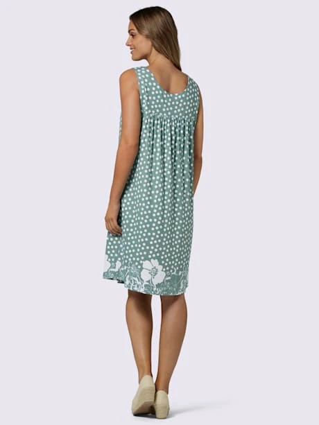 Robe En Jersey Bordures Imprimées 2 Robe En Jersey Bordures Imprimées – Image 2