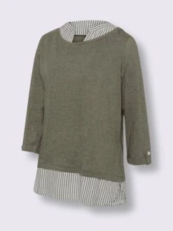 T-shirt Bel Aspect Chiné -Promos Mode Exquise Boutique 011.00ZUK92347 B22.001