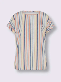 Chemisier Longues Rayures Affinantes 7 Chemisier Longues Rayures Affinantes -Promos Mode Exquise Boutique 012.00ZUK03347 B10.001