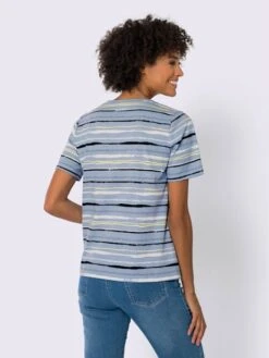 T-shirt à Manches Courtes Patte De Boutonnage Courte 6 T-shirt à Manches Courtes Patte De Boutonnage Courte -Promos Mode Exquise Boutique 012.00ZUK05547 B21.001