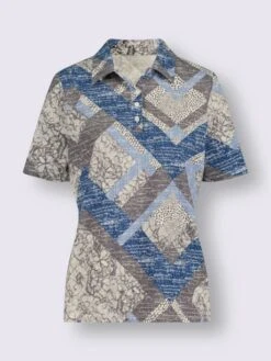 Polo Col Chemise Ouvert -Promos Mode Exquise Boutique 012.00ZUK91746 B13.001