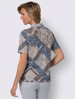 Polo Col Chemise Ouvert -Promos Mode Exquise Boutique 012.00ZUK91746 B14.001