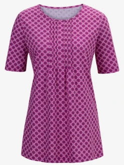 T-shirt Coupe Cintrée à Manches Courtes -Promos Mode Exquise Boutique 012.00ZUK92341 A06.001