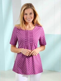 T-shirt Coupe Cintrée à Manches Courtes