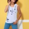 Débardeur Imprimé Papillon