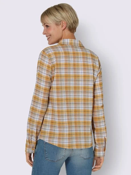 Chemisier En Flanelle Qualité Flanelle Ultra-douce 3 Chemisier En Flanelle Qualité Flanelle Ultra-douce – Image 3