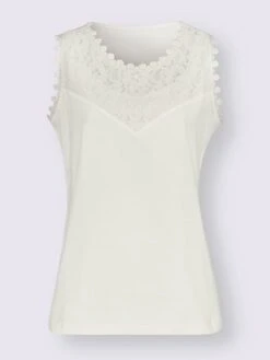 Débardeur Empiècement En Dentelle 5 Débardeur Empiècement En Dentelle -Promos Mode Exquise Boutique 016.00ZUK03347 B13.001