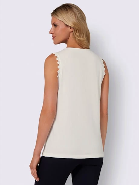 Débardeur Empiècement En Dentelle 2 Débardeur Empiècement En Dentelle – Image 2