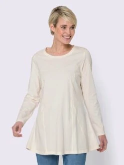 T-shirt Long Coupe évasée