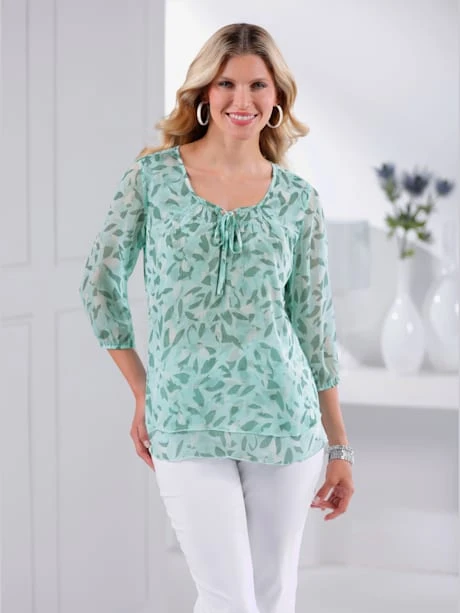 Tunique Qualité Mousseline Fluide 1 Tunique Qualité Mousseline Fluide