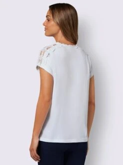T-shirt à Manches Courtes 50% Viscose -Promos Mode Exquise Boutique 017.00ZUK03347 B17.002