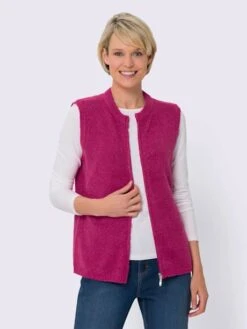 Promos Mode Exquise Boutique 21 Gilet En Tricot Qualité Bouclé Douce