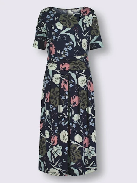 Robe En Jersey Encolure En U Féminine 4 Robe En Jersey Encolure En U Féminine – Image 4