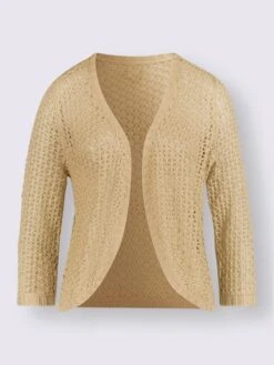 Boléro En Tricot Motif Ajouré Léger -Promos Mode Exquise Boutique 018.00ZUK05547 B32.002