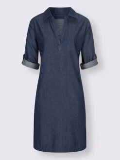 Robe En Jean Qualité Tissée -Promos Mode Exquise Boutique 019.00F0257443 B25.001