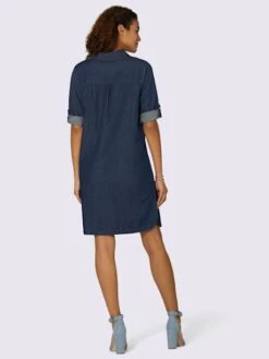 Robe En Jean Qualité Tissée -Promos Mode Exquise Boutique 019.00F0257443 B26.001