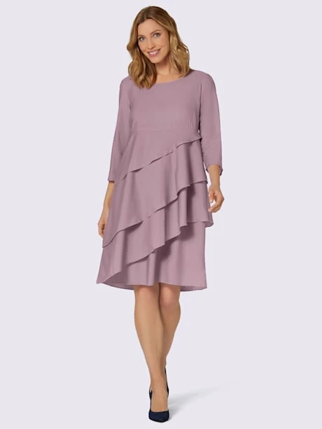 Robe à Volants Look Superposé Tendance 2 Robe à Volants Look Superposé Tendance – Image 2