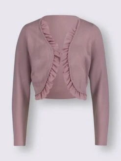 Boléro Volants En Mousseline -Promos Mode Exquise Boutique 019.00ZUK03346 B40.001