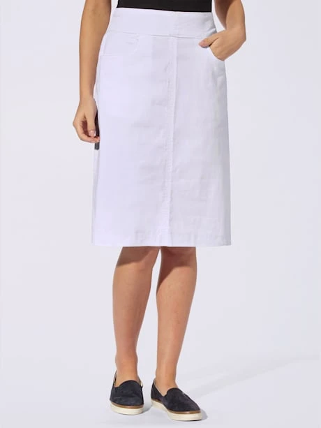 Jupe En Jean Dissimule Les Rondeurs 1 Jupe En Jean Dissimule Les Rondeurs