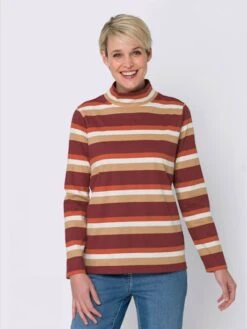 T-shirt à Col Montant Col Montant