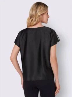 Chemisier Qualité Satin Brillante -Promos Mode Exquise Boutique 022.00ZUK92347 B23.001