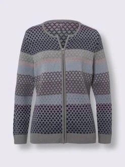 Veste En Tricot Glissière Sur La Longueur 7 Veste En Tricot Glissière Sur La Longueur -Promos Mode Exquise Boutique 023.00ZUK05546 B31.001
