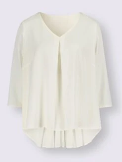 Chemisier Plissé Plis à L'arrière -Promos Mode Exquise Boutique 024.00ZUK92347 B10.002